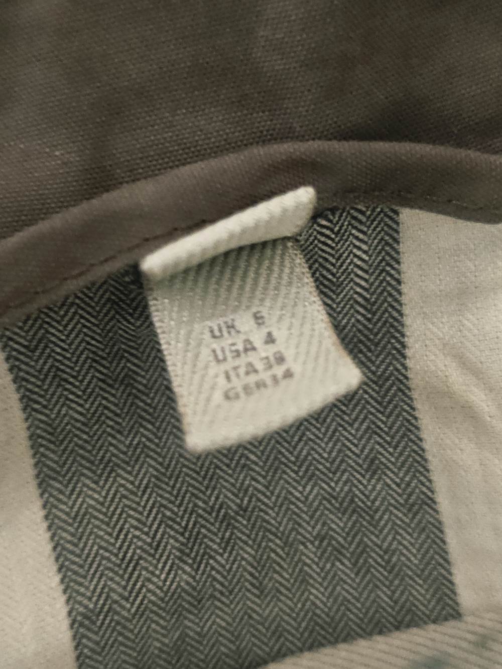 Burberry Green Cotton Trench Coat – Size UK 6 / US 4 - Picture 15 of 15